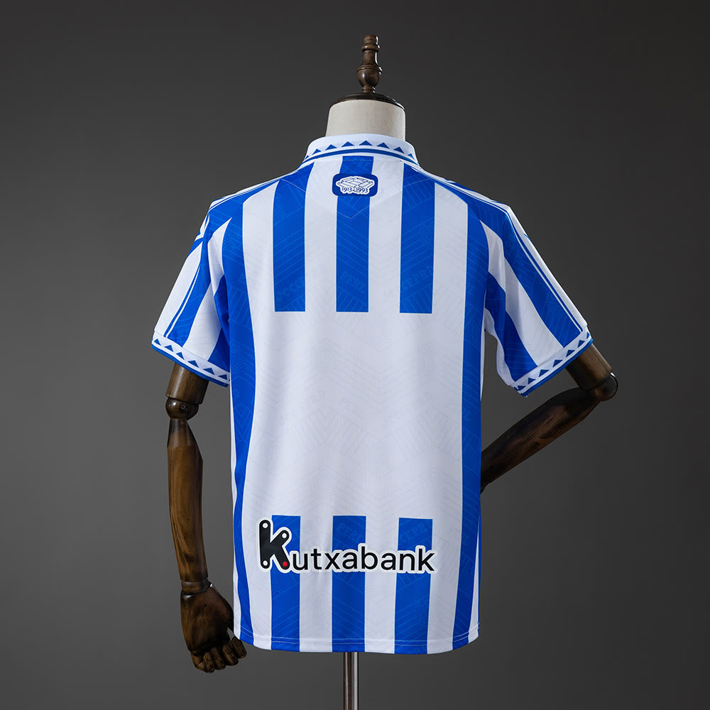 Camiseta Real Sociedad 1ª Equipación 2025/26 Edición Retro