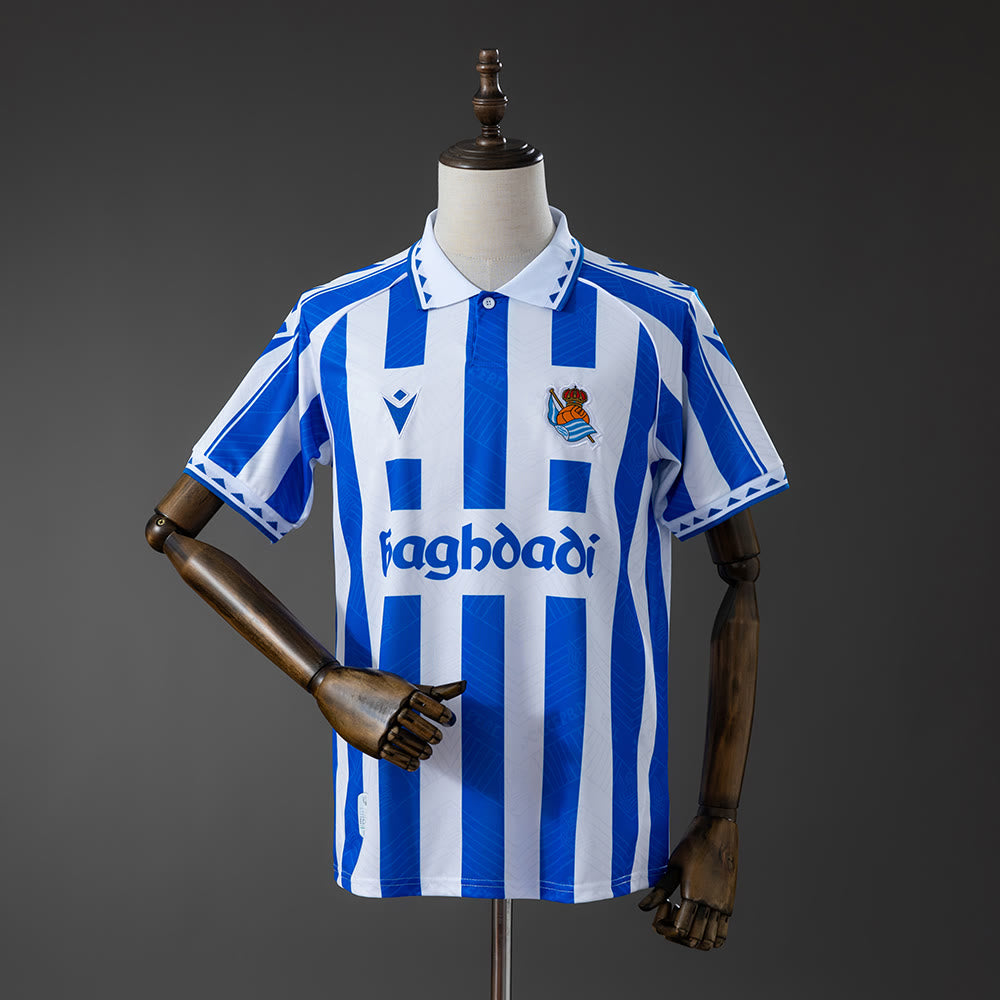 Camiseta Real Sociedad 1ª Equipación 2025/26 Edición Retro